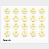 "Communie" Sticker-aanpassen Ronde Sticker (Vel)