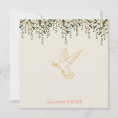 Communion invitation - Baptism invitation Girl (Dos)