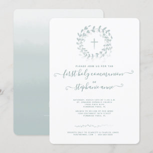 Communion Sage Wreath en Cross Kaart