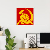 COMMUNISM POSTER (Thuiskantoor)