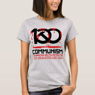 Communisme, 100 miljoen doden herdacht t-shirt