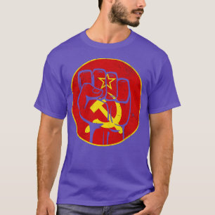 Communisme Sovjet-Unie Fist Hammer Sickle T-shirt