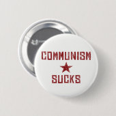 communisme zweeft de eerste anticommunistische ant ronde button 5,7 cm (Voorkant /achterkant)