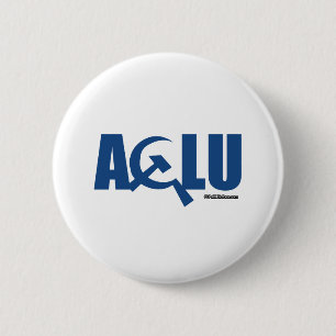 communist ACLU Ronde Button 5,7 Cm