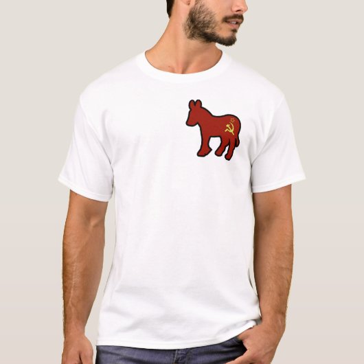 Communist Donkey T-shirt (Voorkant)