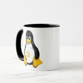 Communist Penguin (Linux) Coffee Mok (Voorkant links)