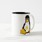 Communist Penguin (Linux) Coffee Mok (Voorkant rechts)