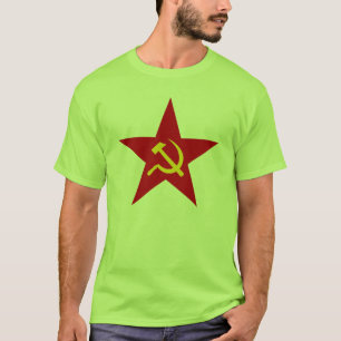 Communist Red Star (hamer & sikkel) t-shirt