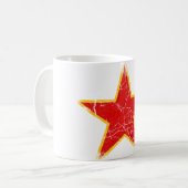 Communist Red Star Koffiemok (Voorkant links)