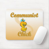 communistisch chick muismat (Met muis)