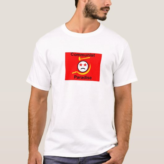 communistisch paradijs t-shirt (Voorkant)