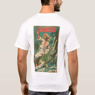 Communistisch Propaganda Poster - Man met Ham T-shirt