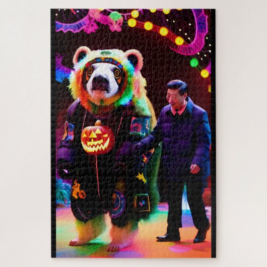 Communistische Halloween Party Time - Ken Gage Art Legpuzzel (Verticaal)