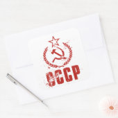 Communistische Hamer & Sikkel Vlag Stickers (Envelop)