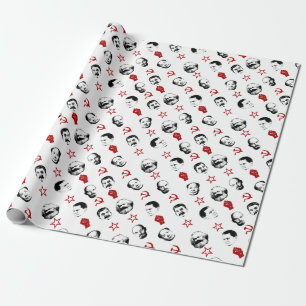 communistische leiders cadeaupapier