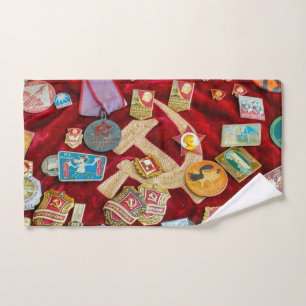 Communistische memorabilia handdoek