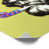 Communistische Partij Funny Spoof Poster (Hoek)