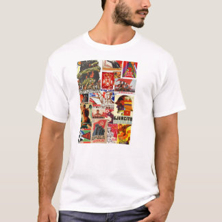 communistische propaganda t-shirt