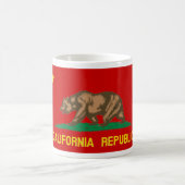 Communistische vlag van de Volksrepubliek Californ Koffiemok (Center)