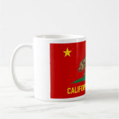 Communistische vlag van de Volksrepubliek Californ Koffiemok (Links)