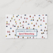 Community Design, Speed Networking Event Organizer Visitekaartje (Voorkant)