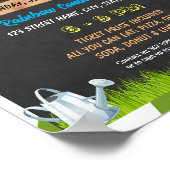 Community Garden-evenement sjabloon Poster (Hoek)