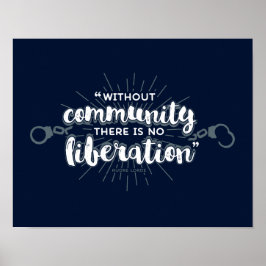 Community Liberation 11x14 Dark Print