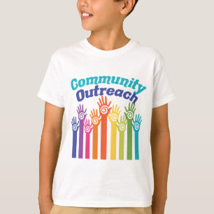 Community Outreach Services Helping Hands Kids  T-shirt