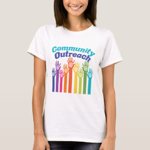 Community Outreach Services Programme Helpt handen T-shirt