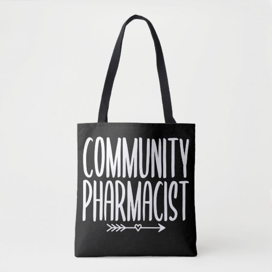 Community Pharmacist PharmD Draagtas (Voorkant)