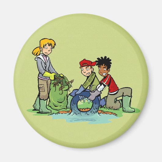 Community-servicemagnet Magneet (Voorkant)