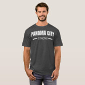 Community Support Panama City Bay County Florida T-shirt (Voorkant volledig)
