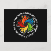 Community Teamwork Unity Briefkaart (Voorkant)