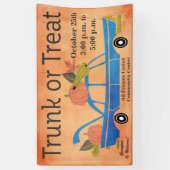 Community Trunk voor Halloween Car Event Spandoek (Verticaal)