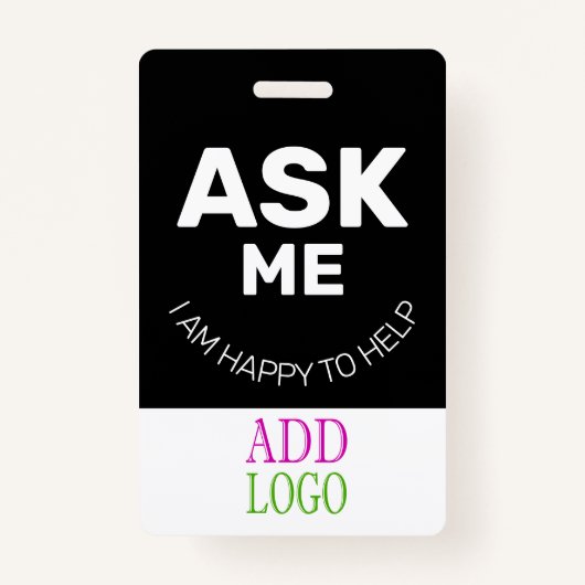 Community Volunteer Badge | Gepersonaliseerd naamp (Achterkant)