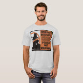 Community Watch Area T-shirt (Voorkant volledig)