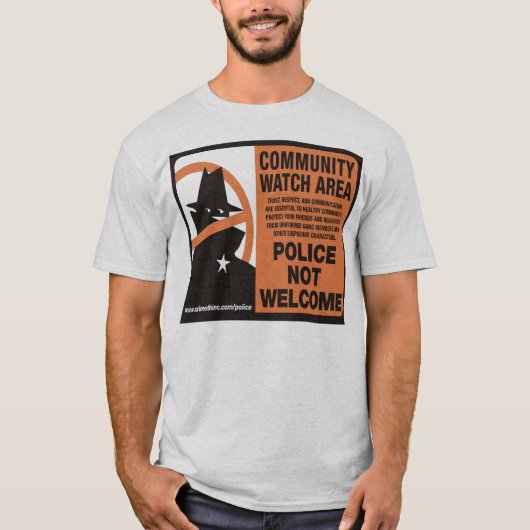 Community Watch Area T-shirt (Voorkant)