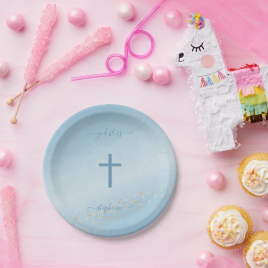 Communitydocument voor kruisblauwe Waterverf Bord (Feest)