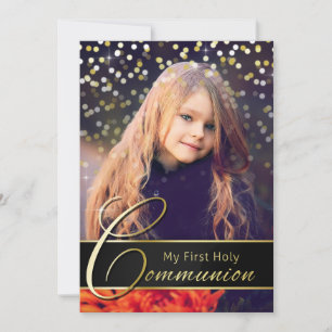 Communityfoto Elegant Gold Typografie Kaart