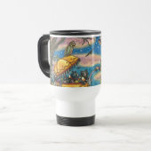 COMMUTATEUR DE BÉBÉ DE CHAT NOIR DE TÉMOIN / MUG D (Devant gauche)