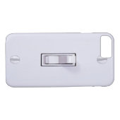 Commutateur léger amusant iPhone 7 coque (Dos (Horizontal))