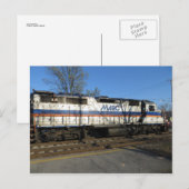 commuter Train Briefkaart (Voorkant / Achterkant)