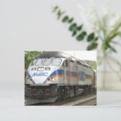 commuter Train Briefkaart (Staand voorkant)