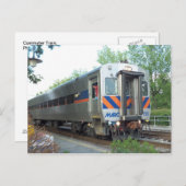 commuter Train Briefkaart (Voorkant / Achterkant)