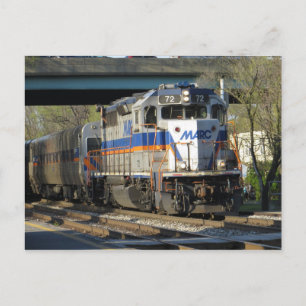 commuter Train Briefkaart