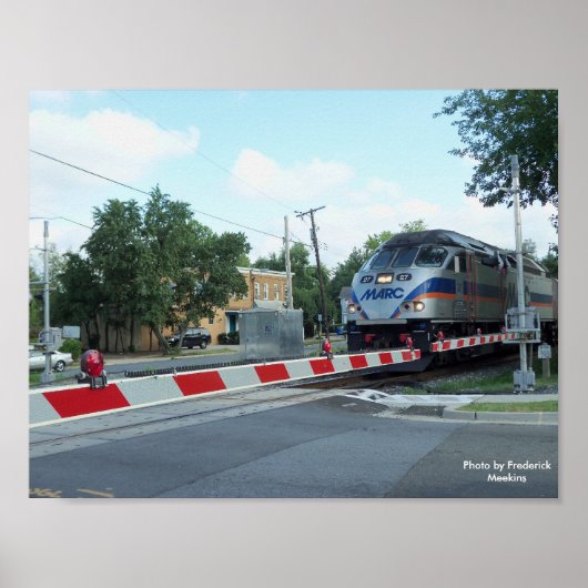commuter Train Poster (Voorkant)