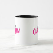 Como Chingan, met de hand geschreven Mok (Midden)