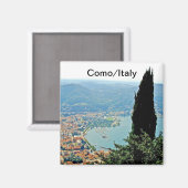 Como in Italië Souvenir Magnet Magneet (Voorkant / Achterkant)