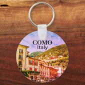 Como in Italië Souvenir Sleutelhanger (Voorkant)