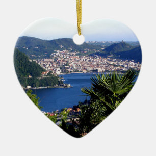 Como Lake 2 Keramisch Ornament